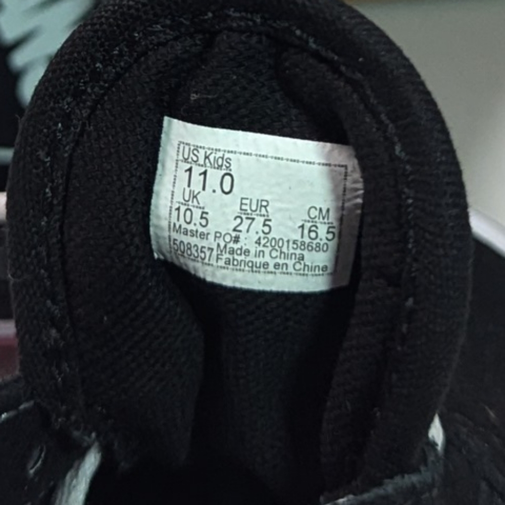 Vans Kids Old Skool Digi Flame Black - Picture 10 of 10